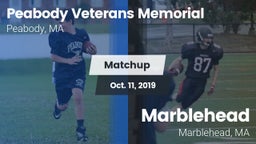 Matchup: Peabody Veterans vs. Marblehead  2019
