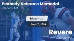 Matchup: Peabody Veterans vs. Revere  2020
