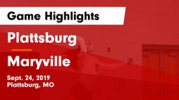 Plattsburg  vs Maryville  Game Highlights - Sept. 24, 2019