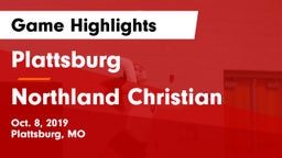 Plattsburg  vs Northland Christian Game Highlights - Oct. 8, 2019