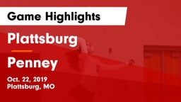 Plattsburg  vs Penney  Game Highlights - Oct. 22, 2019