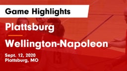 Plattsburg  vs Wellington-Napoleon  Game Highlights - Sept. 12, 2020