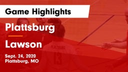 Plattsburg  vs Lawson  Game Highlights - Sept. 24, 2020
