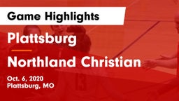Plattsburg  vs Northland Christian Game Highlights - Oct. 6, 2020