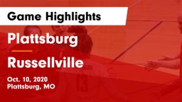 Plattsburg  vs Russellville Game Highlights - Oct. 10, 2020