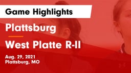 Plattsburg  vs West Platte R-II  Game Highlights - Aug. 29, 2021