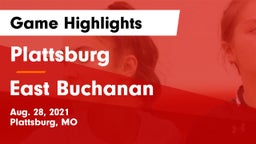 Plattsburg  vs East Buchanan  Game Highlights - Aug. 28, 2021