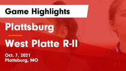 Plattsburg  vs West Platte R-II  Game Highlights - Oct. 7, 2021