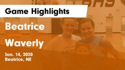 Beatrice  vs Waverly  Game Highlights - Jan. 14, 2020