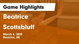 Beatrice  vs Scottsbluff  Game Highlights - March 6, 2020