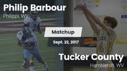 Matchup: Philip Barbour High vs. Tucker County  2017