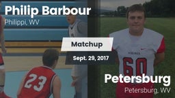 Matchup: Philip Barbour High vs. Petersburg  2017