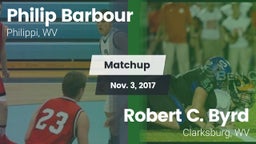 Matchup: Philip Barbour High vs. Robert C. Byrd  2017