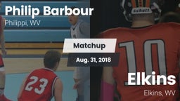 Matchup: Philip Barbour High vs. Elkins  2018