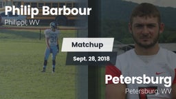 Matchup: Philip Barbour High vs. Petersburg  2018