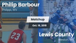 Matchup: Philip Barbour High vs. Lewis County  2018