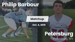 Matchup: Philip Barbour High vs. Petersburg  2019