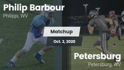 Matchup: Philip Barbour High vs. Petersburg  2020