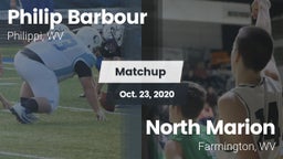 Matchup: Philip Barbour High vs. North Marion  2020
