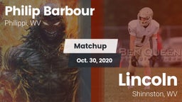 Matchup: Philip Barbour High vs. Lincoln  2020