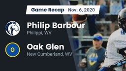 Recap: Philip Barbour  vs. Oak Glen  2020