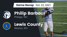 Recap: Philip Barbour  vs. Lewis County  2021