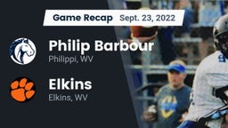 Recap: Philip Barbour  vs. Elkins  2022