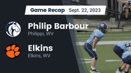 Recap: Philip Barbour  vs. Elkins  2023