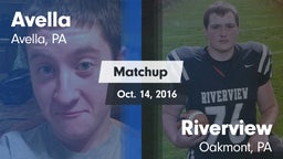 Matchup: Avella  vs. Riverview  2016