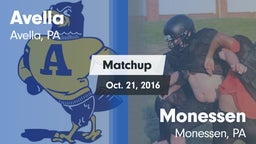 Matchup: Avella  vs. Monessen  2016