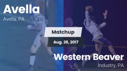 Matchup: Avella  vs. Western Beaver  2017