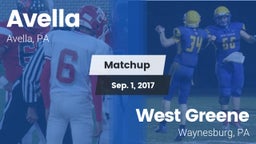 Matchup: Avella  vs. West Greene  2017
