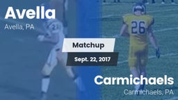 Matchup: Avella  vs. Carmichaels  2017