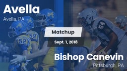 Matchup: Avella  vs. Bishop Canevin  2018