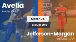 Matchup: Avella  vs. Jefferson-Morgan  2018