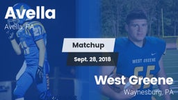 Matchup: Avella  vs. West Greene  2018