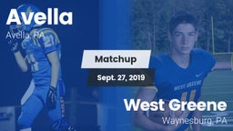 Matchup: Avella  vs. West Greene  2019