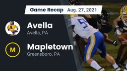 Recap: Avella  vs. Mapletown  2021