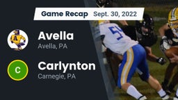 Recap: Avella  vs. Carlynton  2022