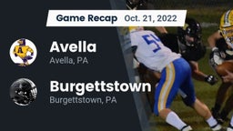 Recap: Avella  vs. Burgettstown  2022