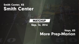 Matchup: Smith Center High vs. More Prep-Marian  2016