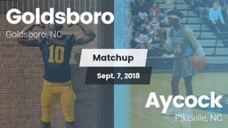 Matchup: Goldsboro High vs. Aycock  2018