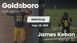 Matchup: Goldsboro High vs. James Kenan  2018