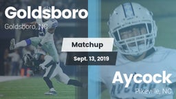 Matchup: Goldsboro High vs. Aycock  2019
