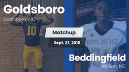 Matchup: Goldsboro High vs. Beddingfield  2019