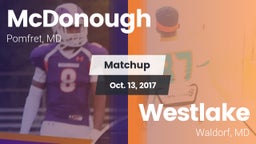 Matchup: McDonough High vs. Westlake  2017