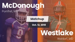 Matchup: McDonough High vs. Westlake  2018