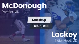 Matchup: McDonough High vs. Lackey  2019