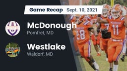 Recap: McDonough  vs. Westlake  2021