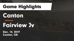 Canton  vs Fairview Jv Game Highlights - Dec. 14, 2019